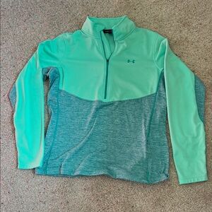 Under Armour Mint and Heather Half-Zip
